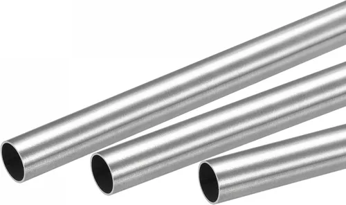Miniatura 32 de uxcell Tubo de acero inoxidable 316, tubo de 0.118 in OD 0.039 in de espesor de pared de 9.843 in de longitud de 3 piezas