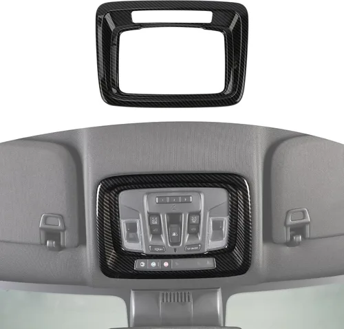 Miniatura 8 de RT-TCZ Marco de luz de cúpula para consola superior Silverado para Chevy Silverado GMC Sierra 2019 en adelante Accesorios interiores de grano
