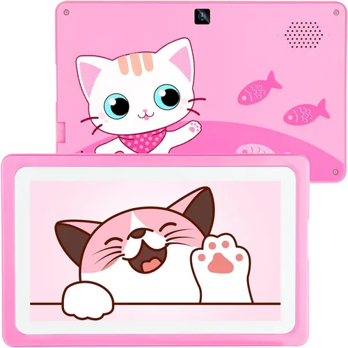 Tablet para niños de 7” de UJoyFeel con control parental, tabletas WIFI para niños pequeños con muchas aplicaciones de aprendizaje para niños sin