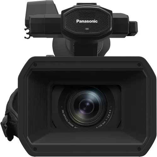 Miniatura 8 de Panasonic Videocámara, calidad profesional 4K 60p, sensor de 1.0 pulgadas, lente gran angular de 24.5mm y zoom óptico de 20x, ideal para noticias