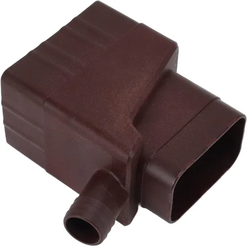 Miniatura 9 de Sistema de recolección de agua de lluvia, kit desviador de lluvia con manguera de 4 pies para desviar agua, se adapta a bajante estándar de 2 x 3