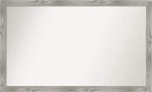 Miniatura 267 de Amanti Art Espejo personalizado, espejo de baño gris plomo a rayas, espejo de pared o espejo de tocador de baño sobre el fregadero
