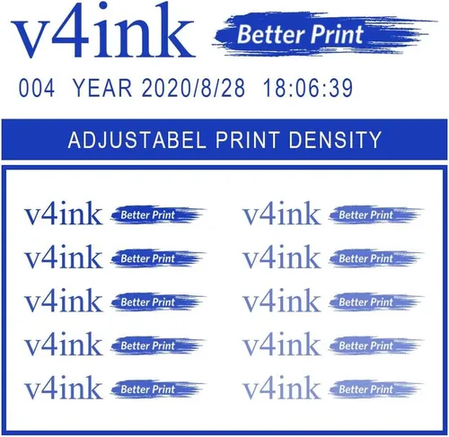 Miniatura 4 de v4ink Bentsai BT-2581P - Cartucho de tinta cian, 1.4 fl oz, repuesto de tinta de secado rápido para impresora de inyección de tinta portátil