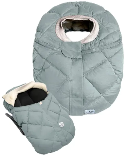 Miniatura 14 de 7AM Enfant Fundas de asiento de automóvil, funda de bebé Cocoon para niños y niñas, repelente de lluvia y nieve, transpirable, resistente al viento