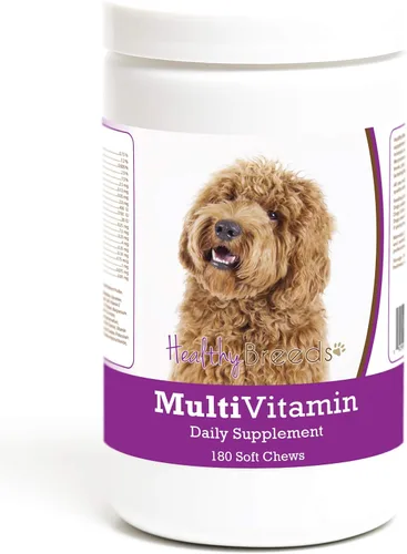 Miniatura 204 de Healthy Breeds Bulldog francés multivitamínico suave masticable para perros 180