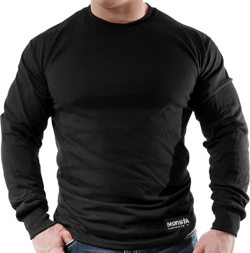 Miniatura 9 de Monsta Clothing Co. Entrenamiento de culturismo masculino (Monsta Classic-000) Gimnasio LNGSLV