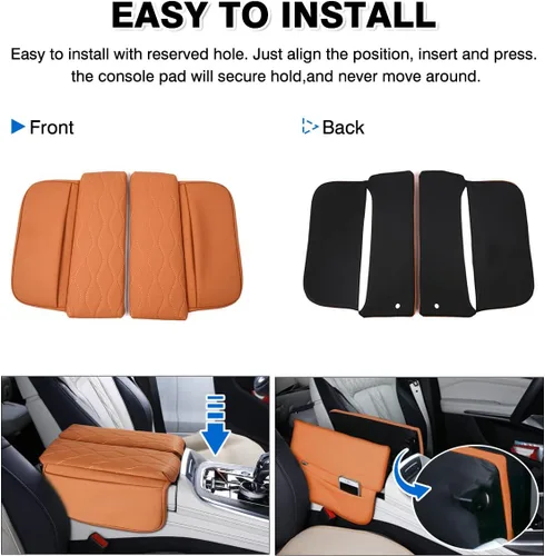 Miniatura 7 de Karltys Funda de consola central para BMW X5 G05/X7 G07 2019-2025 2026 /X6 G06 2020-2025 2026, funda de cuero para reposabrazos de consola central