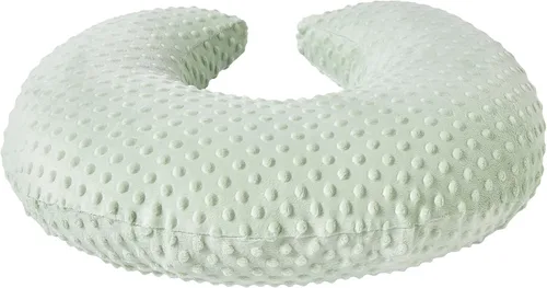 Miniatura 5 de Almohada de lactancia y posicionador corporal para bebé con funda premium para lactancia para niños y niñas, almohada de alimentación con funda Azul