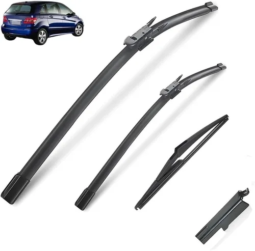 Miniatura 8 de Limpiaparabrisas compatible con Mercedes Benz Clase B W245 2005-2011 B Klasse Sport Parabrisas delantero y trasero B200 B180 B160 B170 2006