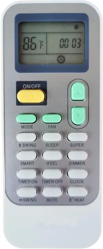 Miniatura 2 de Reemplazo para aire acondicionado Air-Con Hisense Control remoto DG11J1-72