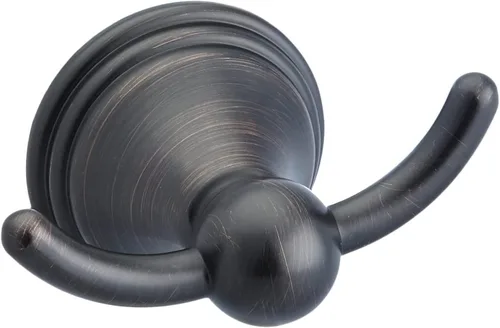 Miniatura 8 de Amazon Basics AB-BR817-OR - Paquete variado de accesorios de baño modernos, toallero, 5 piezas, bronce aceitado