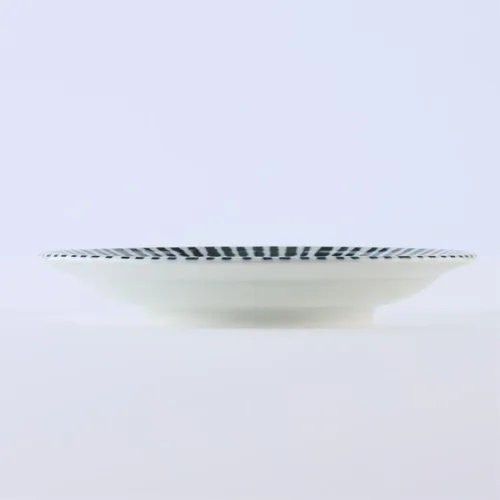 Miniatura 4 de Platos japoneses para servir, platos de 5 pulgadas, azul y blanco, juego de 4 4 unidades redondas de 5 pulgadas