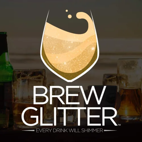 Miniatura 8 de Brew Glitter - Purpurina comestible para bebidas, cócteles, cerveza, adornar bebidas Certificado Kosher y Halal 100% comestible y de grado Azul