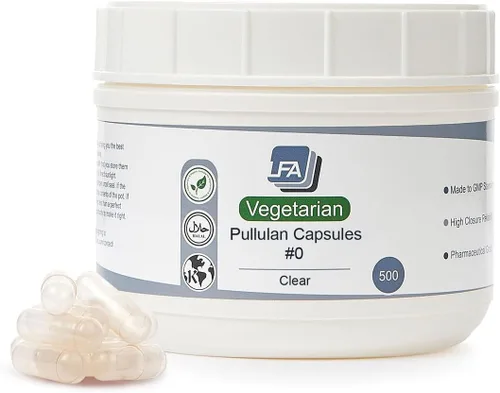 Miniatura 11 de Cápsulas vacías de tamaño 0 – HPMC vegano – 120 cápsulas vegetarianas vacías – 0 cápsulas de píldoras vegetales rellenables unidas – Cápsulas