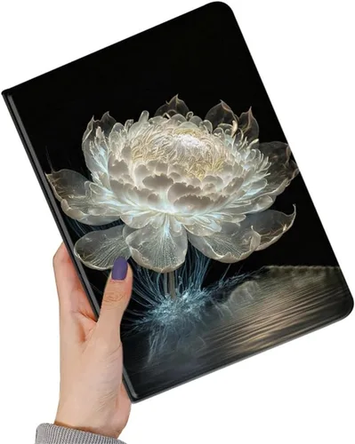 Miniatura 57 de kaidisen Funda de flores compatible con iPad de 9.7 pulgadas, 6ª y 5ª generación, iPad Air/Air 2, diseño de flores, ilustración floral con soporte