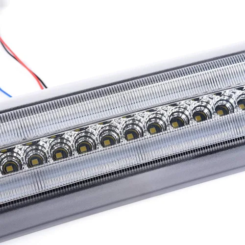 Miniatura 6 de GRAND ORANGE Tercera luz de freno LED compatible con Ford F150 2009-2014 Luz de freno trasero de montaje alto, lámpara de carga, carcasa cromada