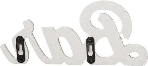 Miniatura 7 de Letreros rústicos de barra de café para la pared del bar del hogar de 9 pulgadas, decoraciones de barra blanca envejecida, cosas geniales de cueva