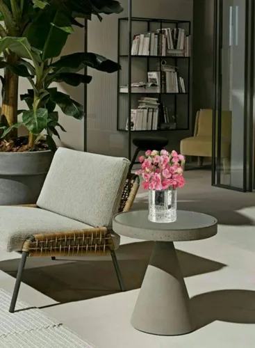 Miniatura 3 de Serene Spaces Living Jarrón cilíndrico de plata antigua, acabado de vidrio de mercurio hecho a mano de estilo vintage para bodas, fiestas, eventos