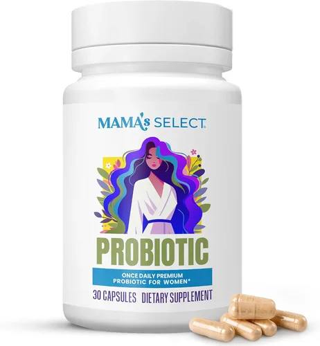Mama's Select Probióticos prenatales para mujeres embarazadas – Embarazo, posparto y apoyo posparto – Ayuda a la lactancia, lactancia, digestión,