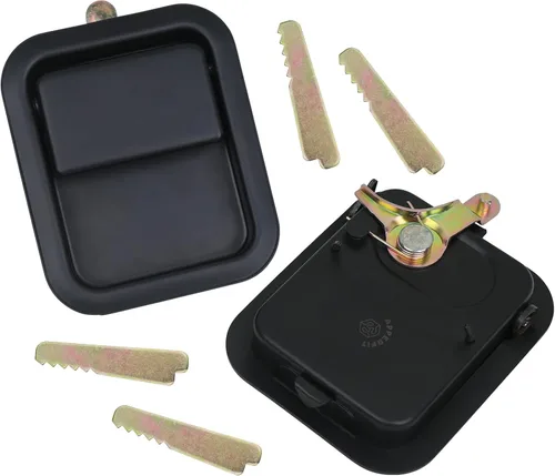 Miniatura 6 de APPERFiT Manijas de puerta exteriores con retenedores compatibles con Jeep Wrangler YJ TJ 1991-2006 con puertas completas, sustituye a 55176382AE