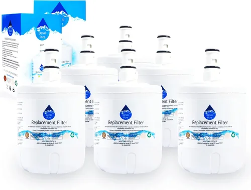 Denali Pure Paquete de 6 filtros de agua de repuesto para refrigerador Kenmore/Sears 10650522101, compatible con cartucho de filtro de agua