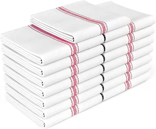 Miniatura 18 de Zeppoli - Trapos de cocina, de algodón, para cocina o limpieza, reusables, súper absorbentes, lavables a máquina, para chefs, paquete de 15 gris