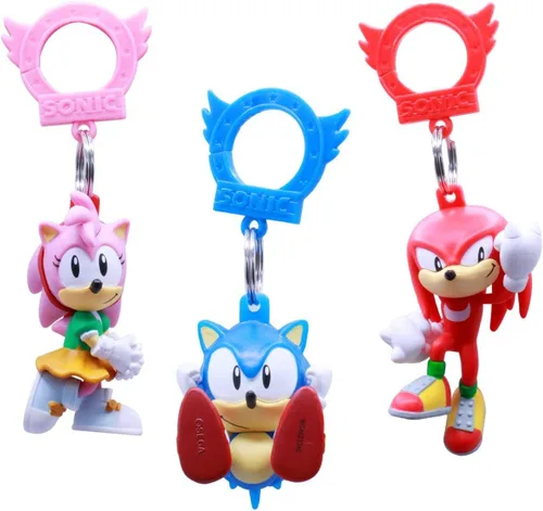 Miniatura 7 de Just Toys LLC Sonic The Hedgehog - Perchas para mochila (encantos serie 1)