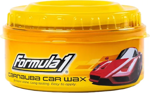 Cera carnauba en pasta para automóviles – Formula 1, brillo superintenso, 12 onzas.