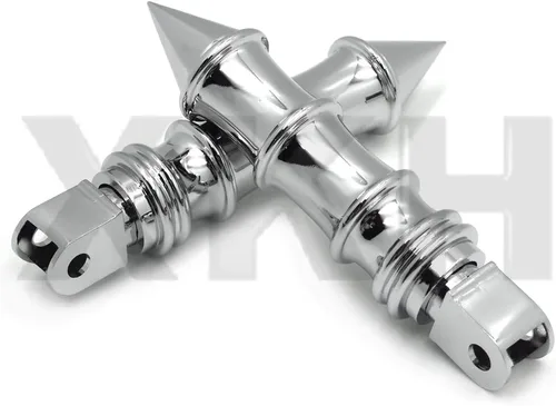 Miniatura 6 de Estriberas de bambú XKH compatibles con Stateline Shadow VLX VTX1300C VTX1800C VTX1800F [B07NSC1J6T]