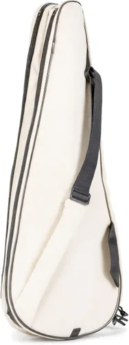 Miniatura 20 de Bolsa de tenis TaktZeit ligera y acolchada con funda para raquetas de tenis y correa de hombro ajustable Gris