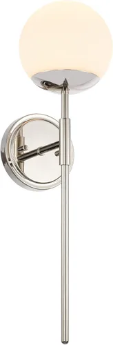 Miniatura 18 de Juego de 2 apliques de pared de latón envejecido, apliques modernos de tocador de baño para iluminación de pared, luminarias de tocador con vidrio