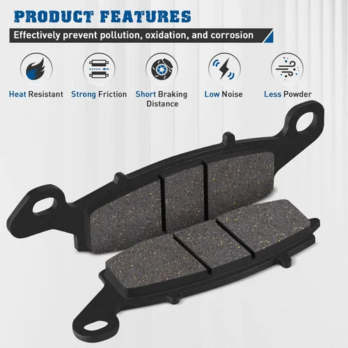Miniatura 6 de Pastillas de freno delanteras y traseras para Suzuki 650 DL650 VStrom 2004-2020 DL1000 1000 V-Strom 2002-2010 SV650 SV 650 2003-2015 GSR750 2011-2015
