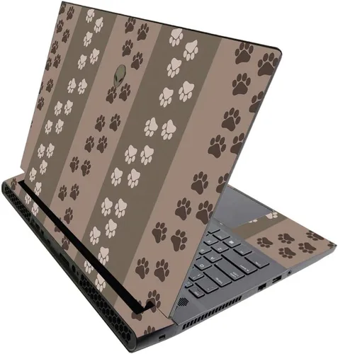 Miniatura 400 de MightySkins - Skin brillante con purpurina para Alienware M17 R3 (2020) y M17 R4 (2021) - Diversión de los años 90 Acabado duradero con purpurina