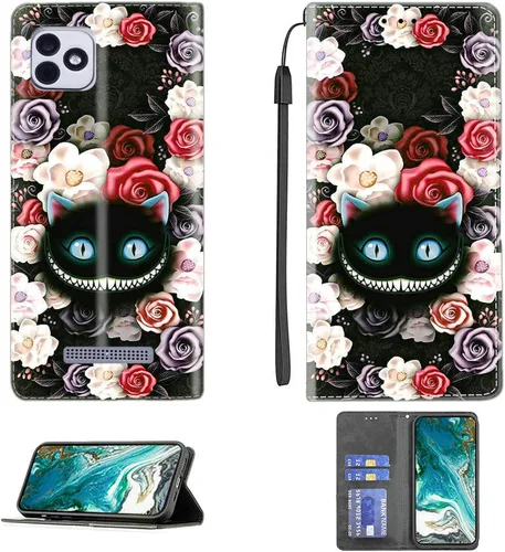 Miniatura 332 de Funda para Moto One Zoom compatible con Motorola One Zoom Phone Case Flip Stand Cover Magnetic Close YHD
