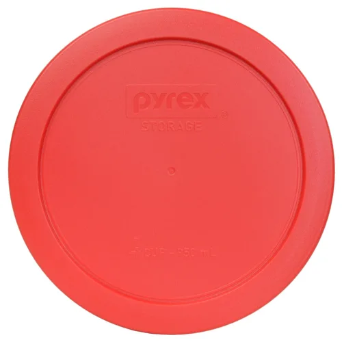 Miniatura 19 de Pyrex 7201-PC 4 tazas azul tapa de repuesto para almacenamiento de alimentos (paquete de 4) - Fabricado en Estados Unidos Azul oscuro