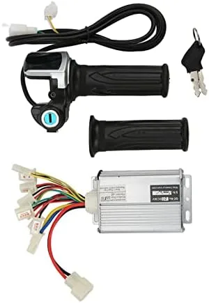 Miniatura 8 de Controlador de velocidad, agarre del acelerador, motor de 36 V 1000 W, controlador de velocidad cepillado con pantalla de batería de bloqueo, agarre