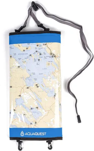 Miniatura 2 de AquaQuest Trail Map - Funda 100% impermeable para bolsa seca, protector de mapas, soporte para documentos al aire libre con ventana transparente