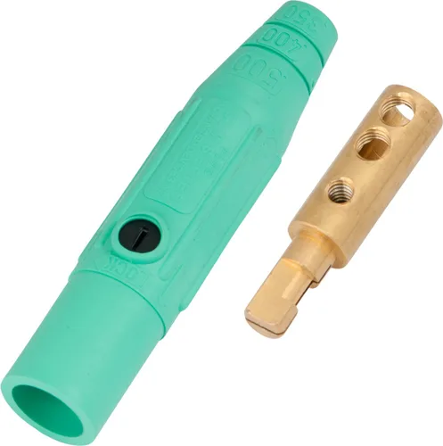 Miniatura 11 de Marinco CLS20FB-A CLS tipo Cam, serie 16 en línea, conector de un solo pin, 400 amperios, 600 voltios, #2-2/0 AWG, hembra - negro (A)