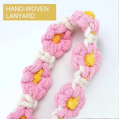 Miniatura 5 de Correa de muñeca para teléfono estilo boho con macramé, cordón para teléfono celular con pestaña de anclaje, llavero con dije de muñeca, cadena