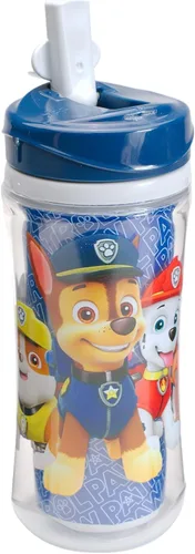 Miniatura 5 de Playtex Baby Sipsters Sport Spout Paw Patrol - Vaso para beber para más de 24 meses, 12 onzas, diseño Blue Chase, botella de agua aislada para niños