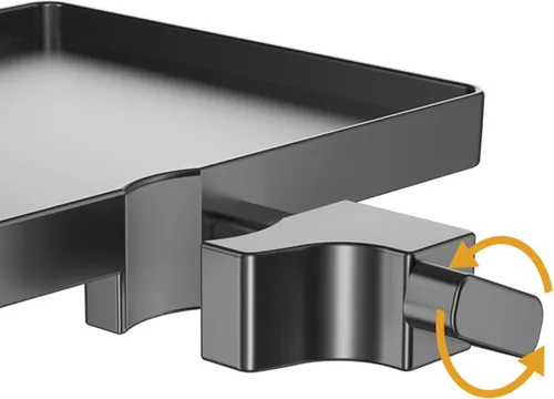 Miniatura 3 de Soporte para micrófono, soporte para micrófono de escritorio, abrazadera en soporte firme para bandeja de soporte para tarjeta de sonido, soporte