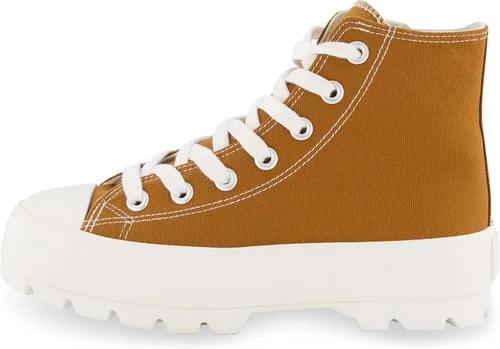 Miniatura 2 de CUSHIONAIRE Women's Vespa high top Canvas Sneaker +Memory Foam and Side Zipper