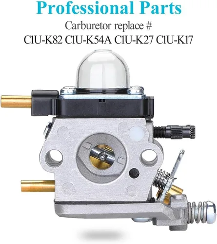 Miniatura 2 de HOODELL Carburador C1U-K82 C1U-K54A, para Mantis Tiller 7222 7222M 7225 7920, Echo TC-210 HC-1500, Carburador Cultivador Premium, Kit