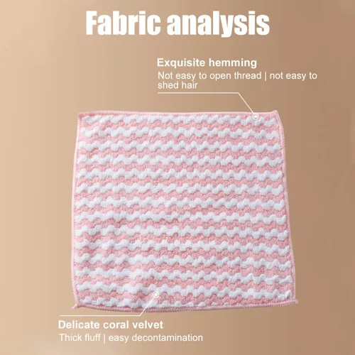 Miniatura 9 de HOTBEST Paño de limpieza de microfibra fácil de limpiar, suave, absorbente, reutilizable, de microfibra, paño de pulido para vidrio, espejos