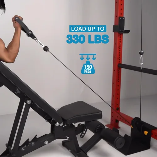 Miniatura 8 de Polea de cable de rotación de 360 grados, silenciosa, inoxidable, 3.54 pulgadas, 330 libras, carga de trabajo para equipo de gimnasio, tendedero