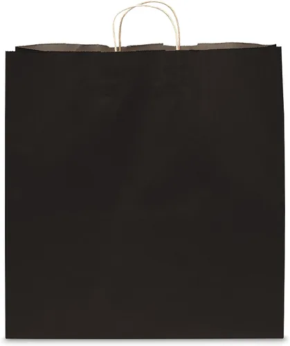 Miniatura 7 de Prime Line Packaging Bolsas de regalo negras, bolsas de regalo de papel kraft con asas para pequeñas empresas, bolsas de compras extra grandes