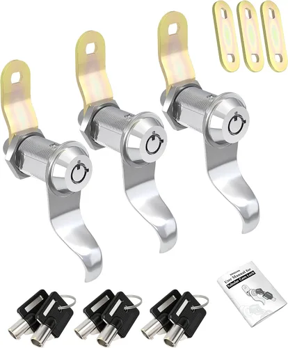 Cerraduras para puerta de almacenamiento de 1 1/8 pulgadas, cerraduras de almacenamiento para caravana para compartimento de remolque de viaje,