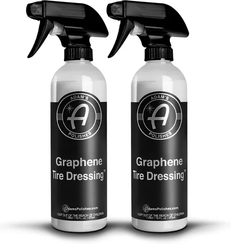 Miniatura 8 de Adam's Polishes Abrillantador de Neumáticos con Grafeno - Acabado Negro Profundo con Grafeno No Graso para Detallado de Automóviles Usar