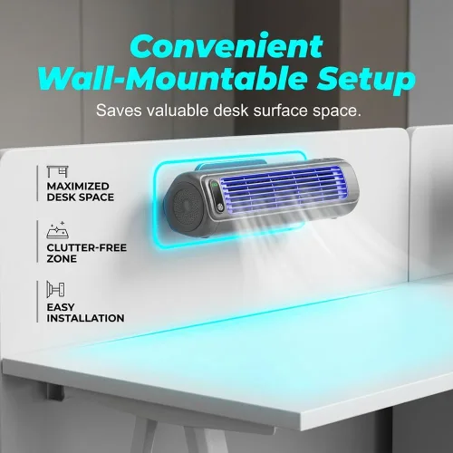 Miniatura 2 de Aire acondicionado portátil Ace de refrigeración 2026, ventilador de refrigeración con 3 velocidades y pantalla táctil LED, aire acondicionado