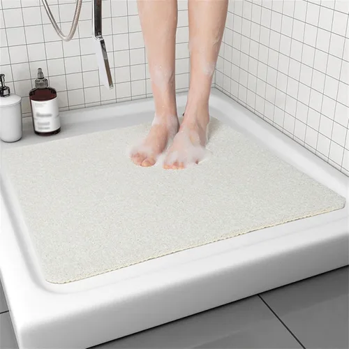 Miniatura 11 de Secure Mat, tapete antideslizante para bañera, lo último en antideslizante, tapete de ducha para bañera, ducha, baño (beige, 15.75 x 23.62 pulgadas)
